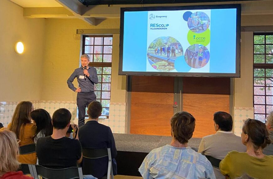 REScoop.Vlaanderen op de ACCE-conferentie: samen bouwen aan financiering voor burgerenergie