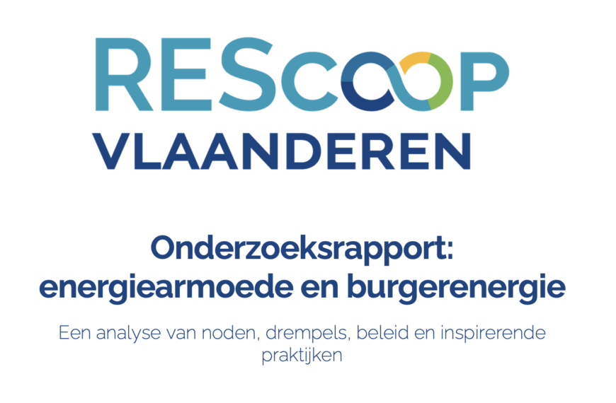 Nieuw onderzoeksrapport: burgerenergie als hefboom tegen energiearmoede